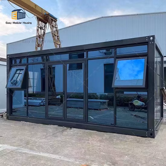 Casa contenedor prefabricada y modular para cafetería